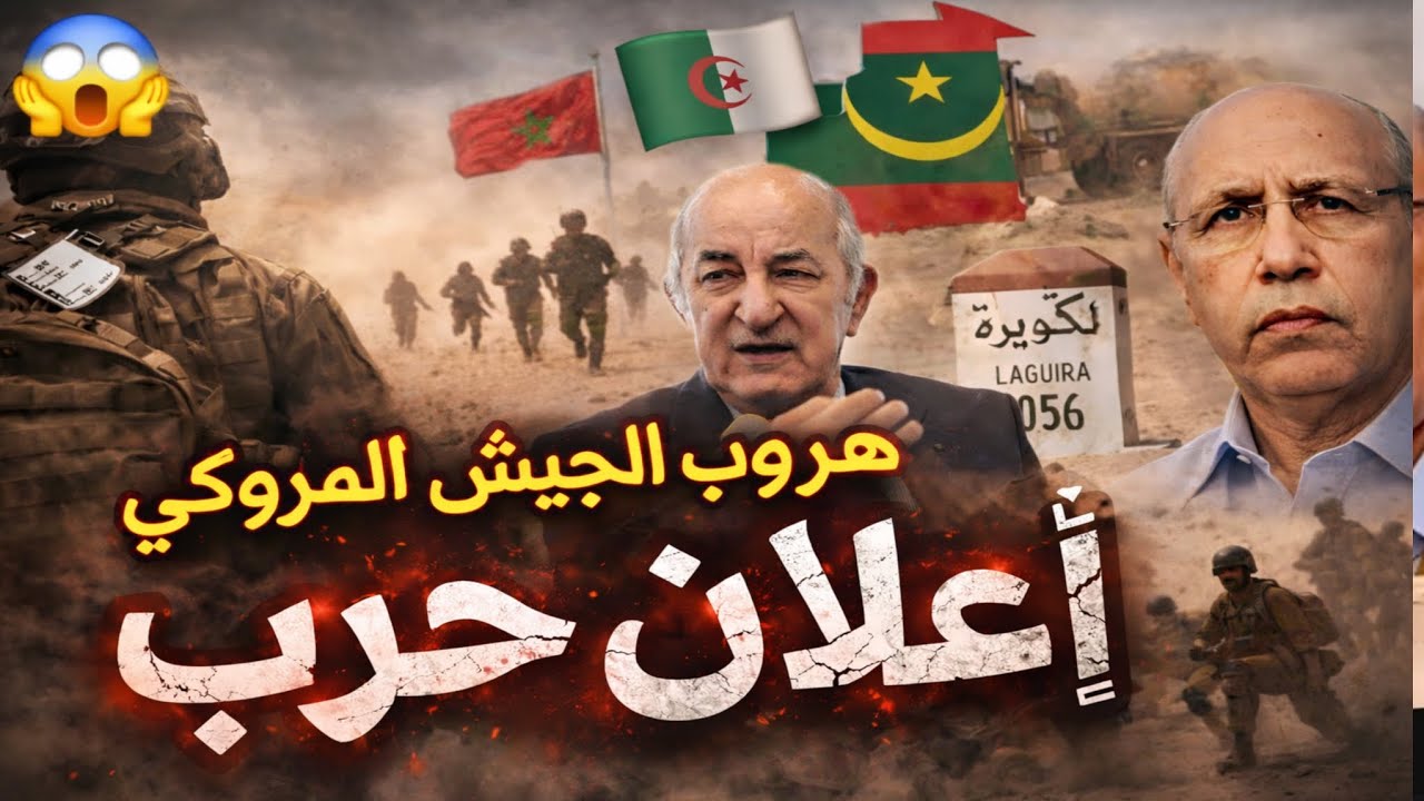 تحرك عسكري موريتانيا تسيطر و تحرر مناطق في الصحراء الغربية و الجيش الجزائري يسيطر على الكويرة رسيميا