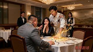 油膩男主管強佔美女總裁，怎料角落的廚師小夥竟是隱世天師，一掌拍碎桌子主管跪地求饒，女總裁開出億萬薪資帶他回家求當貼身保鏢！ #廚神天師 screenshot 4