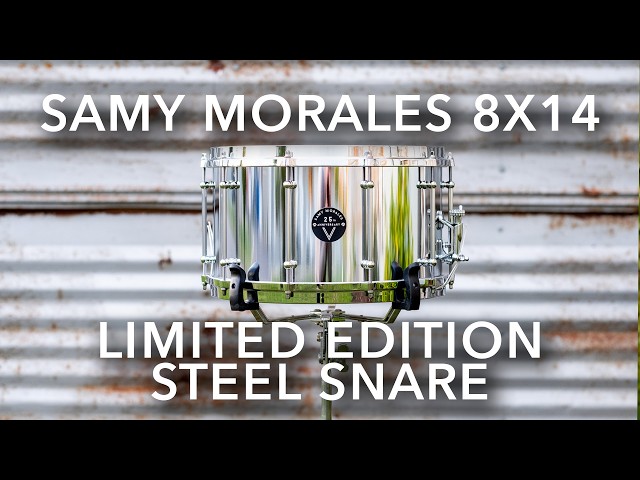 Samy Limited 8x14 Steel Snare Demo - YouTube