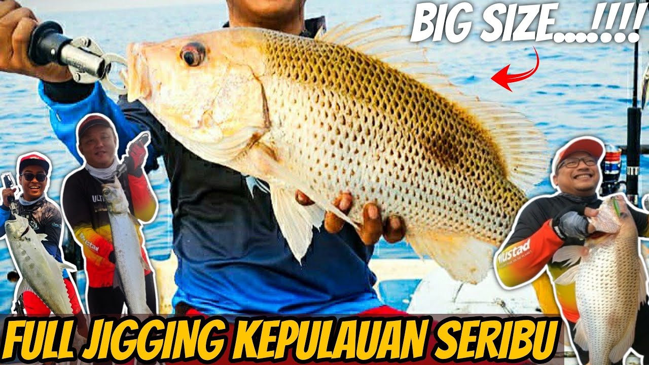 Mancing jigging dengan kapal Explorer Tanjung pasir || Kepulauan Seribu TERBARU 2024