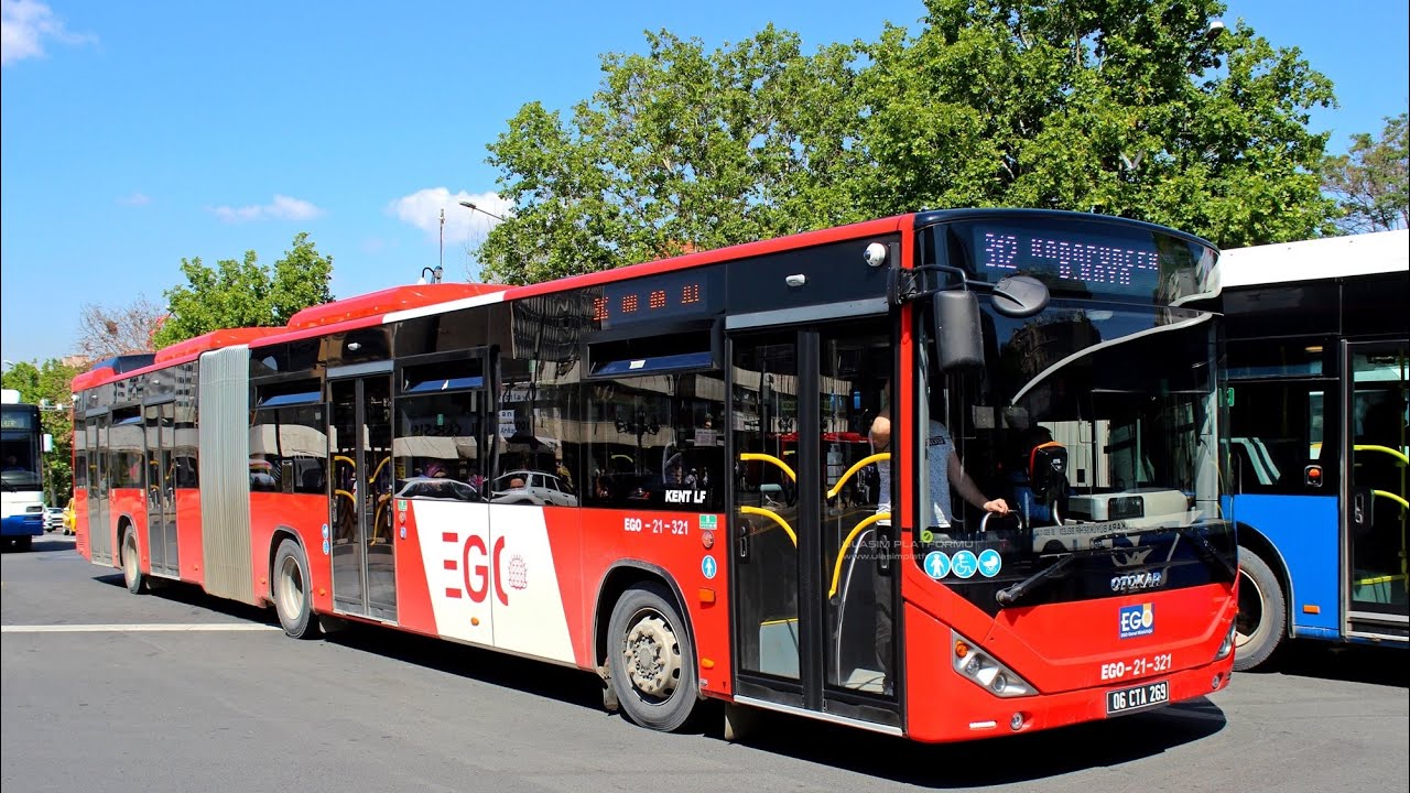 Otokar kent LF körüklü ile ulustan sakalara yolculuk