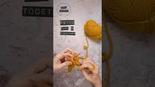 Purl 2 stitches together - decreasing 2 stitches to 1