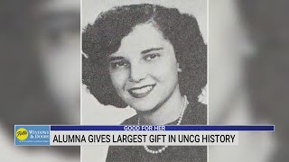 Alumna leaves UNC Greensboro shocking gift of about $14 million