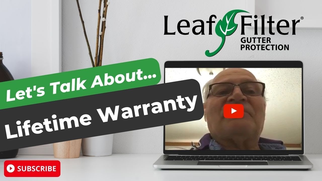 100% Clog-Free Gutter Protection with a Lifetime Transferable Warranty