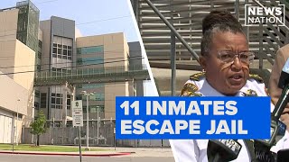 Breaking News: 11 inmates escape New Orleans jail | NewsNation Now