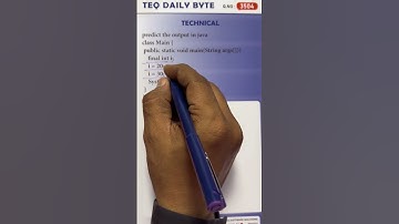 3504 TEQ Daily Byte #t4teq #tcs #wipro #zoho #google #cts #java #python #interview #jobs #developer