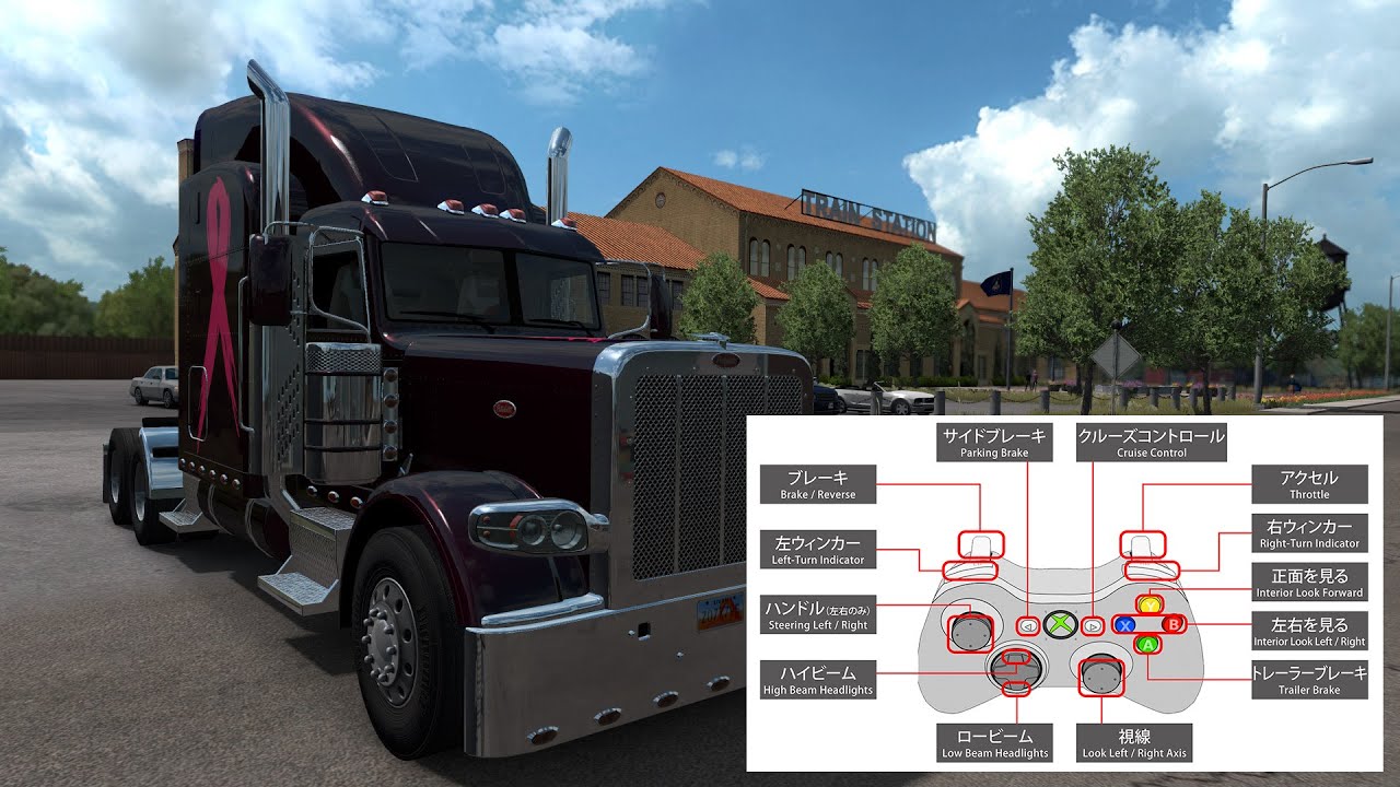 American Truck Simulator Utah DLC Salt Lake City w/Xbox 360 Controller YouTube