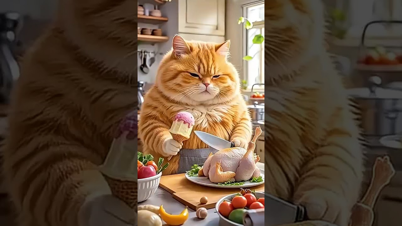 🤖🐱 AI Animation Cat Video | Funny & Cute 3D Cat Animation 😹