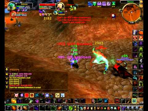 warlock vs hunter 85