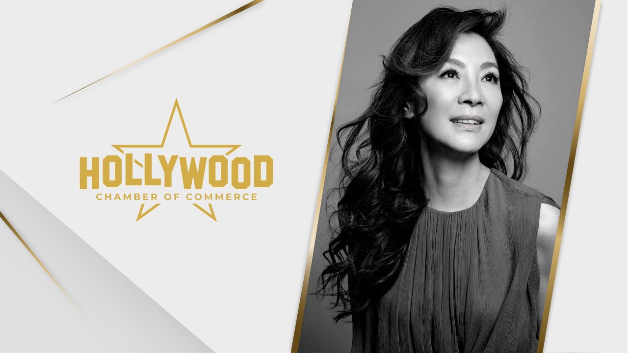 Michelle Yeoh Walk of Fame Ceremony