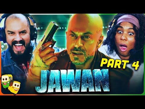 Part 4 - JAWAN Movie Reaction! | Shah Rukh Khan | Nayanthara | Vijay Sethupathi