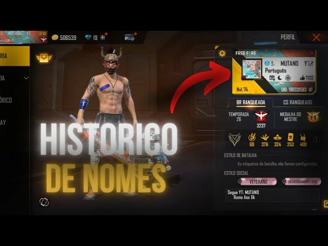 Free Fire: Encontre Seus Nicks/Nomes Antigos Com Esta Ferramenta