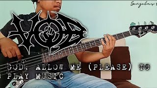 Voice of Baceprot - God, Allow Me (Please) To Play Music (bass cover)