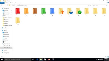 How to change Folder colour in window 7, 8, 9, 10