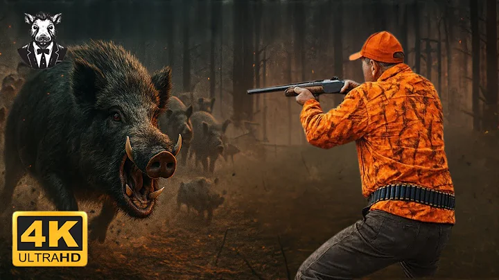 Shocking Wild Boar Attack: Hunter Fights a Giant Wild Boar – Part 2 #boarhunting #hunting