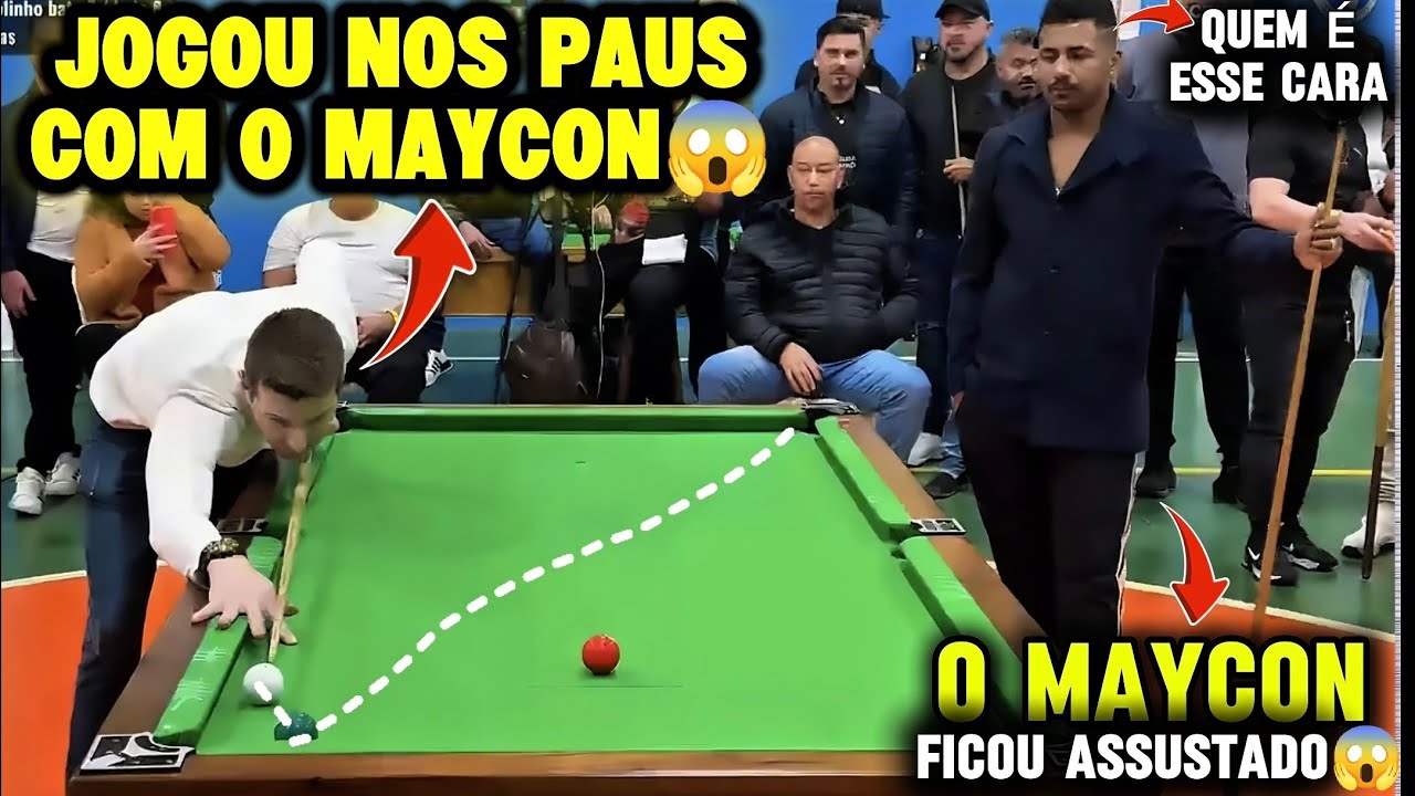 Esse cara assustou o Maycon - Jogando nos paus