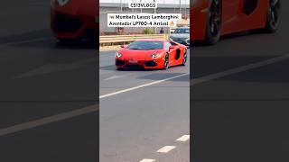 Mumbais latest Aventador LP 700-4 Arrival #Shorts#India#car#v12