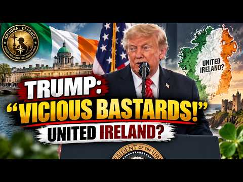 Trump Jokes Irish Are “Vicious Bastards” as He Backs United Ireland!