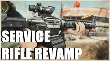 Fallout 4 Mod Review - Service Rifle Revamp