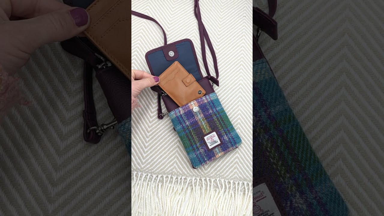 Harris Tweed and Italian Leather