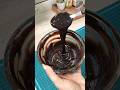 Easy Chocolate Ganache at Home ✨#Shorts  #Baking #CakeTutorial