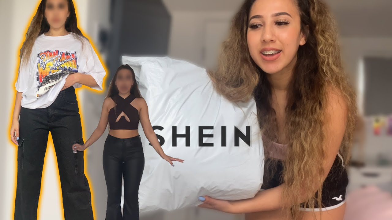 HUGE shein try on haul | 2021 trends! - YouTube