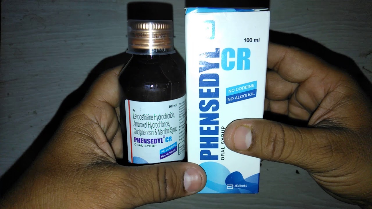 PHENSEDYL CR SYRUP uses composition side effects precaution dosage