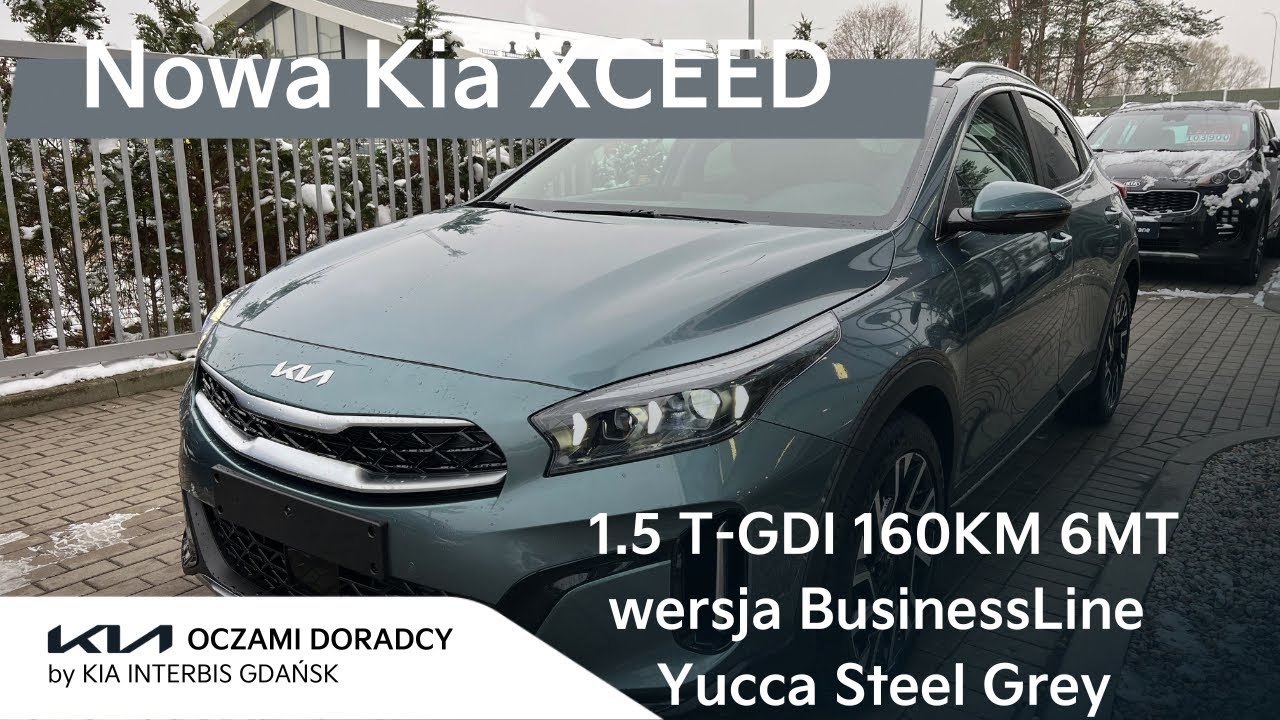 Nowa Kia XCEED [1.5 TGDI 160KM 6MT] wersja Businessline w kolorze