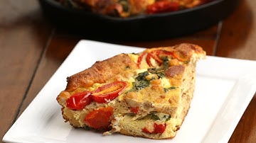 Make-Ahead Egg & Tomato Strata