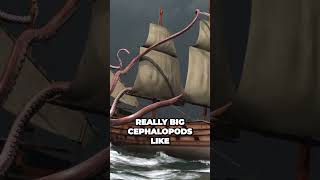 Legendary Kraken Ancient Giant Squid Attacks Ships in Epic Battle #kraken #monster #myths #stories