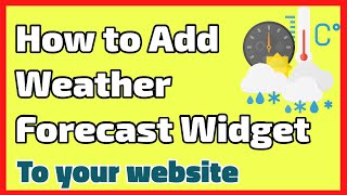 How to Add Weather Forecast Widget to Your Website for Free screenshot 4