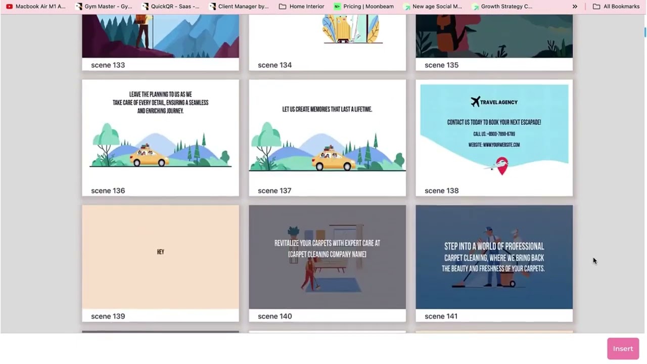 YouTube player