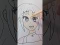 Drawing an anime oc! :3 #art #drawing #animeart #animedrawing #animegirl #kawaiiart #kawaii #fyp