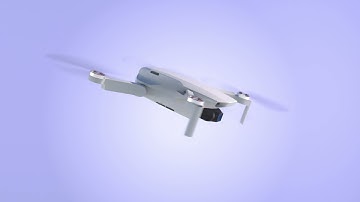 3d drone turntable animation