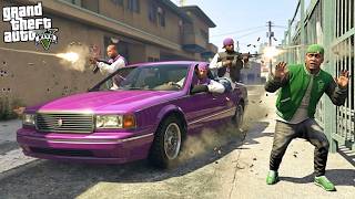 FRANKLIN GETS AMBUSHED BY BALLAS IN GTA 5!!! (GTA 5 Mods)