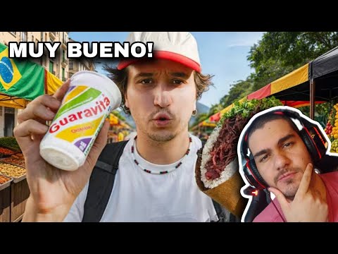 Havark Reagindo a: Provando comida de rua no Brasil: é realmente tão boa?