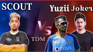 😍Scout vs Yuzii & Joker 1v2 TDM Battle | Funny TDM Fight 😂