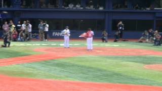 石井琢朗選手　引退セレモニー（試合前）　2012/10/08