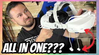 HEADPHONES + BATTERY? Destek Elite Strap - Quest 2