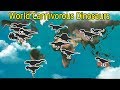 Dinosaur map | Carnivorous Dinosaur World Map | Carnivorous dinosaur world distribution map | 딩동TV