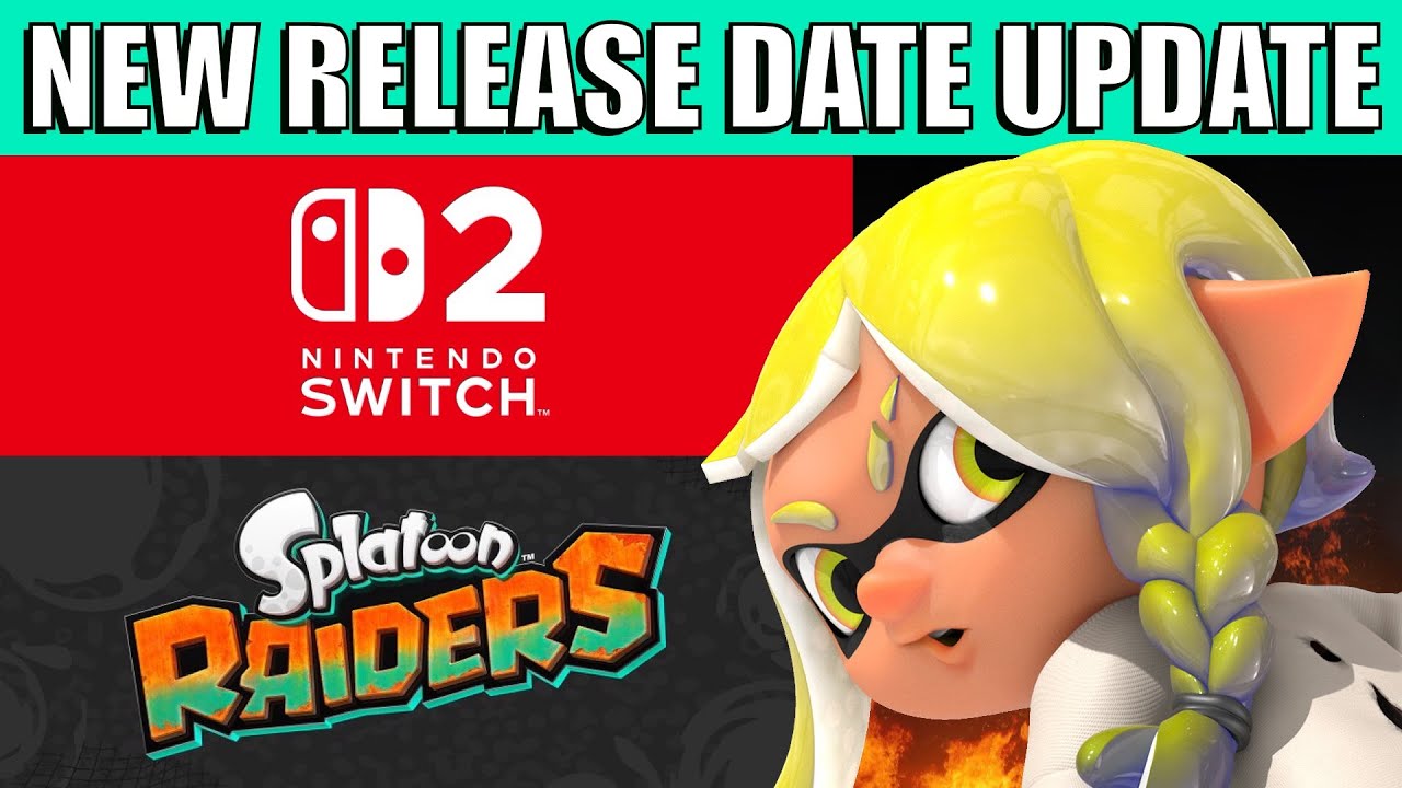 НОВОЕ ОБНОВЛЕНИЕ ДАТЫ ВЫХОДА Splatoon Raiders НА Switch 2 В 2026 ГОДУ