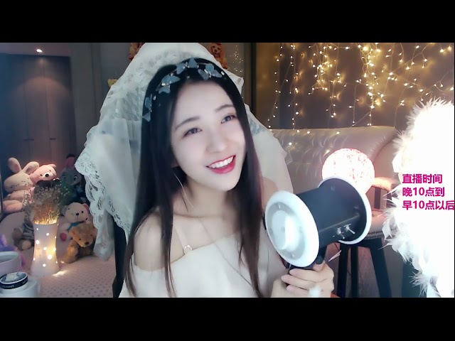ASMR ❤️Ear care, goose feather stick in the ear hypnosis, sleep aid, sleep