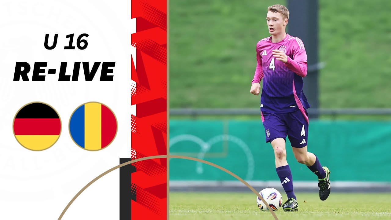 RE-LIVE | Deutschland - Rumänien | U 16-Länderspiel der Junioren