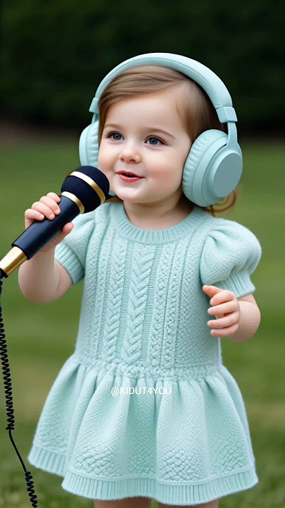 Pretty little baby.💙 #prettylittlebaby #babysinging #ai #viralsong #cutebaby