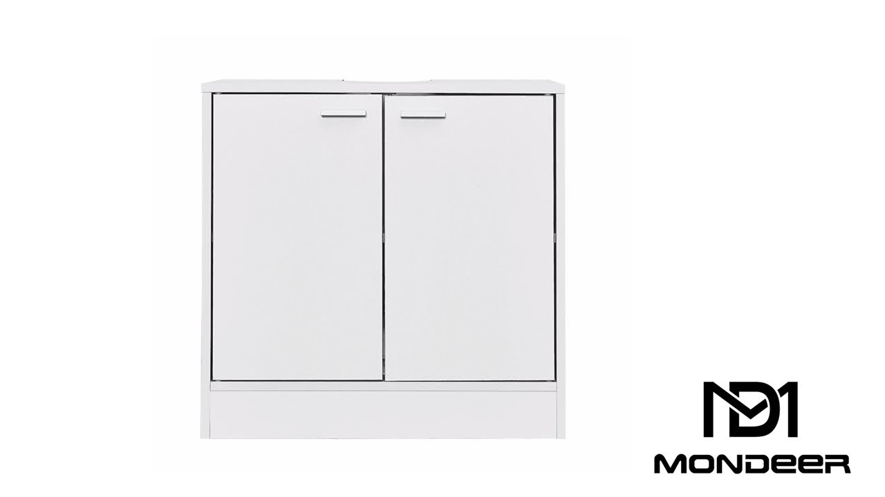 Mondeer Under Sink Cabinet - 21215070010 - YouTube