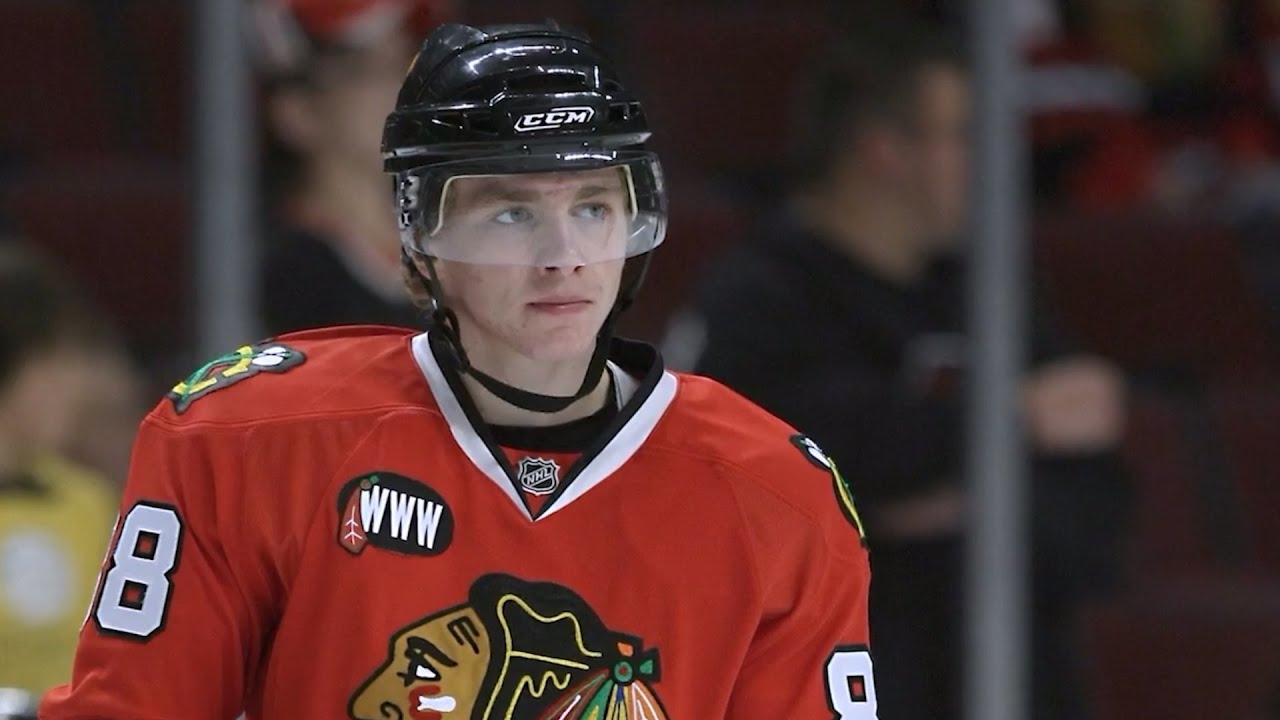 Patrick Kane scores his 1st career NHL goal | October 19, 2007 | Blackhawks vs. Avalanche