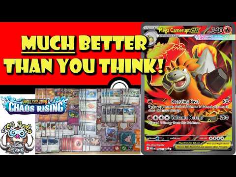 Mega Camerupt ex is MUCH Better Than You Think! Winning in Japan! HUGE Damage! (Pokémon TCG News)