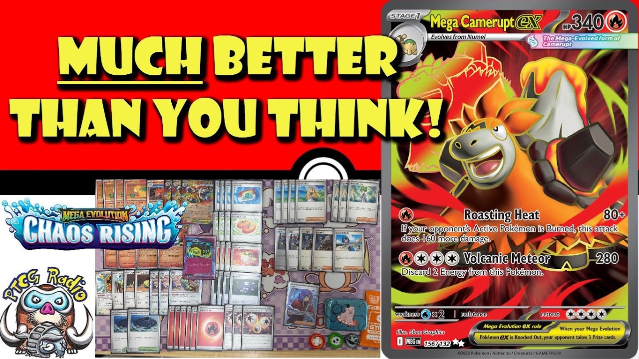 Mega Camerupt ex is MUCH Better Than You Think! Winning in Japan
