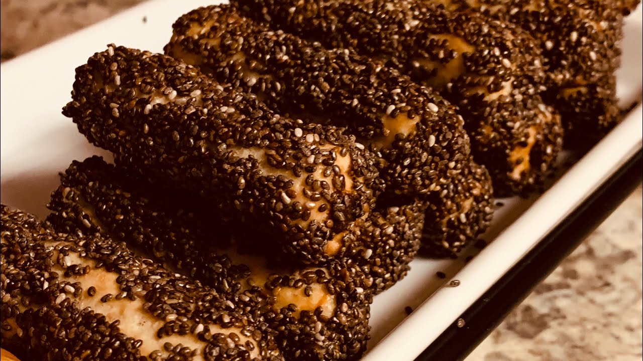 قراقيش بتجهز في دقايق⏱بدون تخمير!قراقيش العيد ب بذور الشيا💪حصري