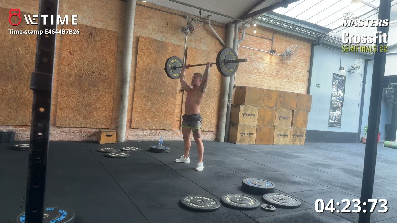 CrossFit Latam Masters - Workout 26.3 - 40/44 - Felipe Claro - CrossFit Campo Belo